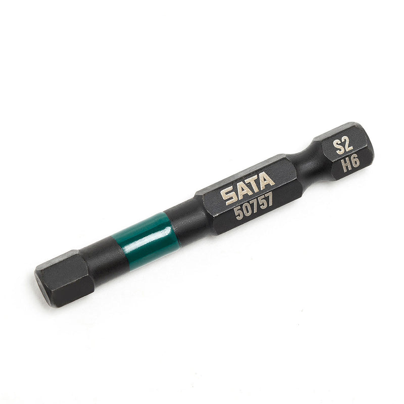 Bộ 10 mũi vặn vít đầu lục giác, dài 50mm SATA kích thước từ H2 - H6, đuôi lục giác 6.35mm (1/4 inch)