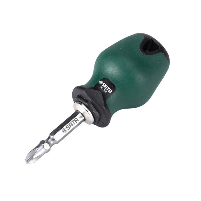 Tua vít 2 đầu SATA, chất liệu thép S2 mạ crom có nam châm