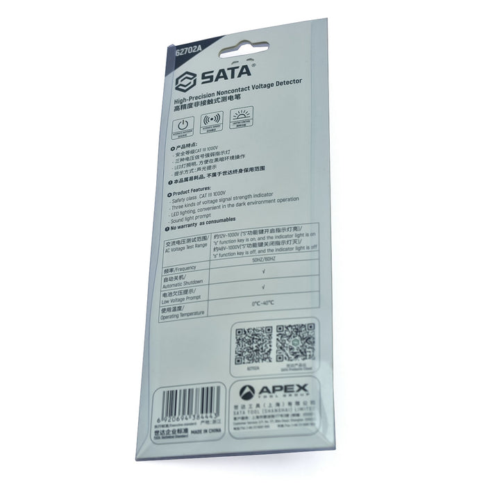 Bút thử điện không chạm SATA 62702A