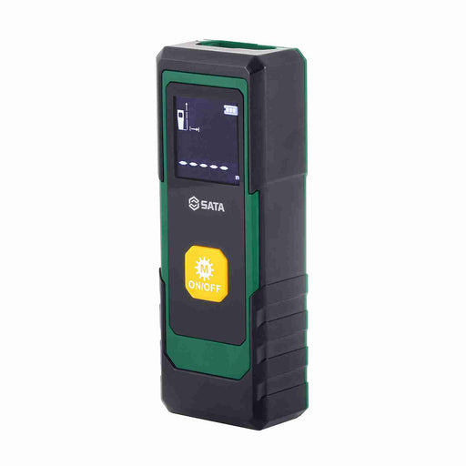 Máy đo khoảng cách laser SATA 62809 30m, độ chính xác cao, màn hình HD backlit, nhỏ gọn.