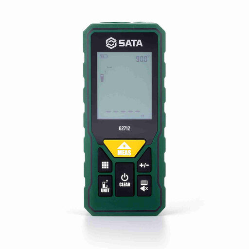 Máy đo khoảng cách laser SATA 60m 100m độ chính xác cao, nhiều chức năng đo thông minh