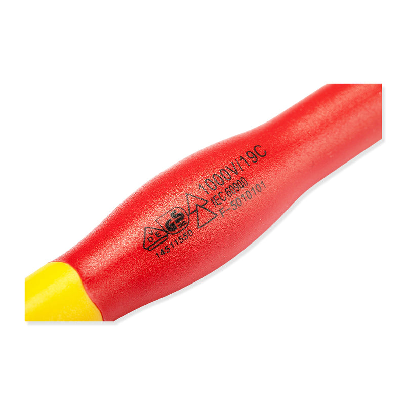 Tua vít điện tử đầu dẹp, cách điện 1000V SATA kích thước từ 1.5mm - 3mm