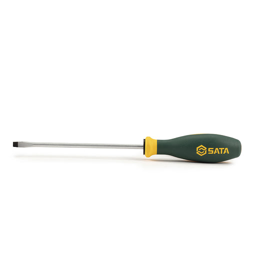 Tua vít dẹp SATA G Series, tay cầm chống trượt, thép Cr-V-Mo, đa kích thước.