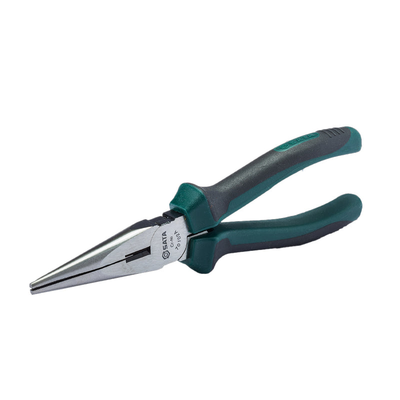 Kìm mũi nhọn SATA kích thước từ 6 inch - 8 inch, chất liệu thép Cr-V