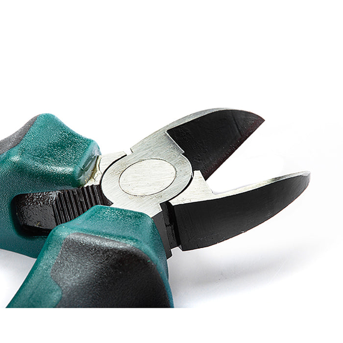 kìm cắt SATA dài 5 - 6 inch (130mm - 160mm), vật liệu bằng thép Crome mạ niken, tay cầm bằng nhựa TPR