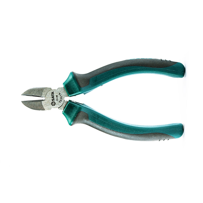 kìm cắt SATA dài 5 - 6 inch (130mm - 160mm), vật liệu bằng thép Crome mạ niken, tay cầm bằng nhựa TPR