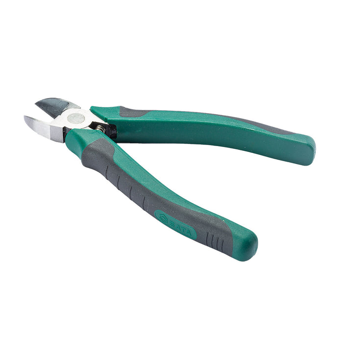 Kìm cắt kiểu Nhật SATA kích thước từ 5 inch - 7 inch, chất liệu thép Cr-V, tay cầm nhựa TPR