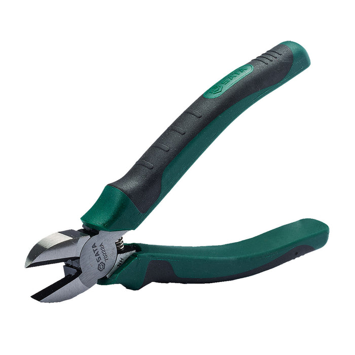 Kìm cắt kiểu Nhật SATA kích thước từ 5 inch - 7 inch, chất liệu thép Cr-V, tay cầm nhựa TPR