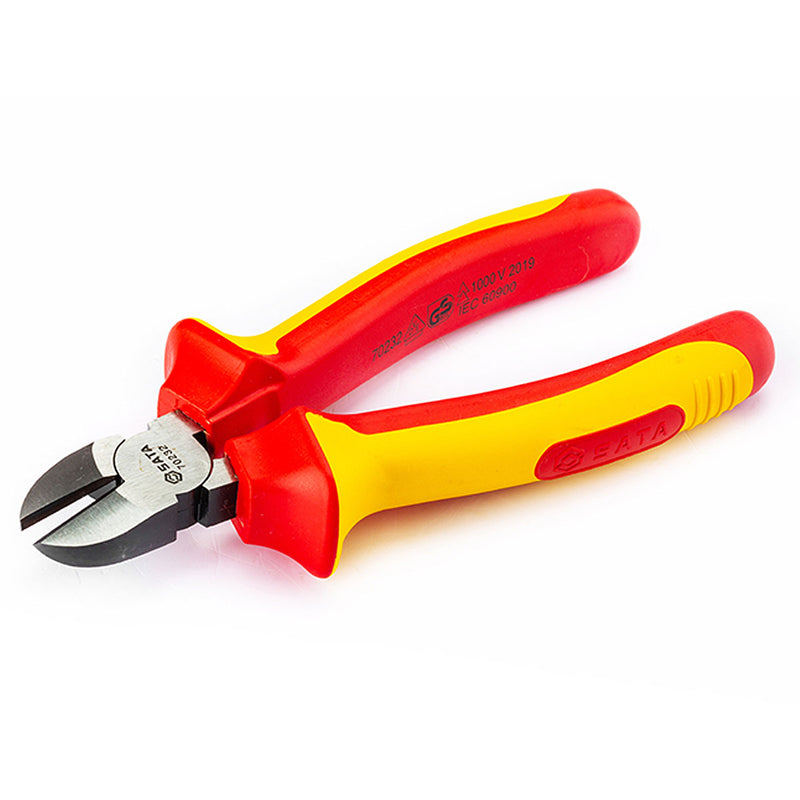 Kìm cắt cách điện 1000V SATA kích thước từ 6 inch - 7 inch