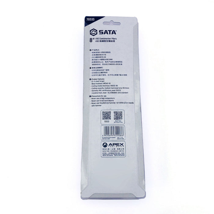 Kìm điện chuyên dụng cách điện 1000V Tiêu chuẩn IEC/EN 60900-2012 SATA