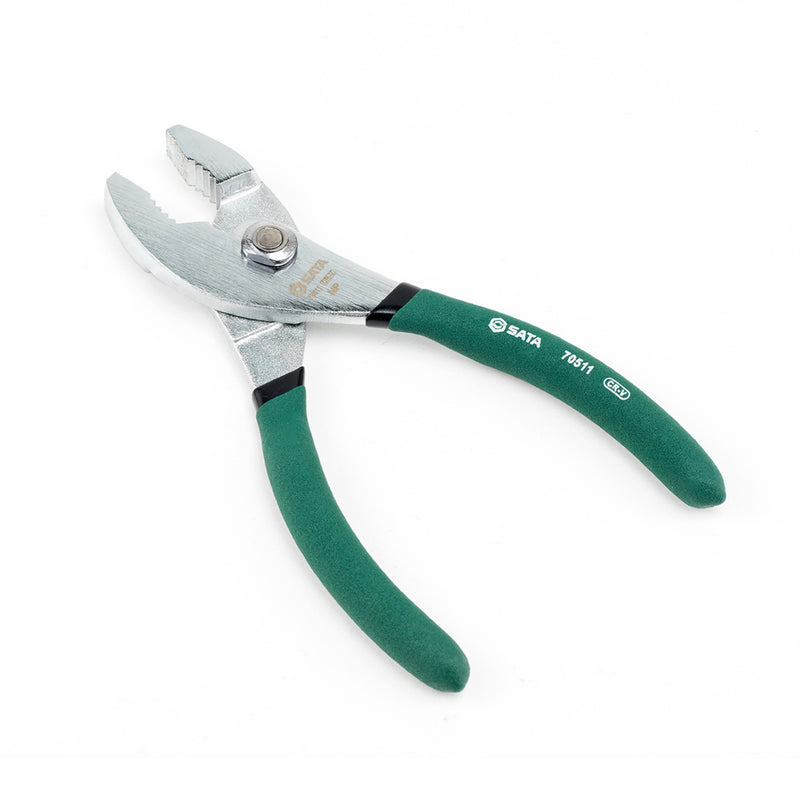 kìm trượt hai lổ 6 - 8 inch SATA, cán cầm bọc nhựa chống trượt, lõi thép CR-V