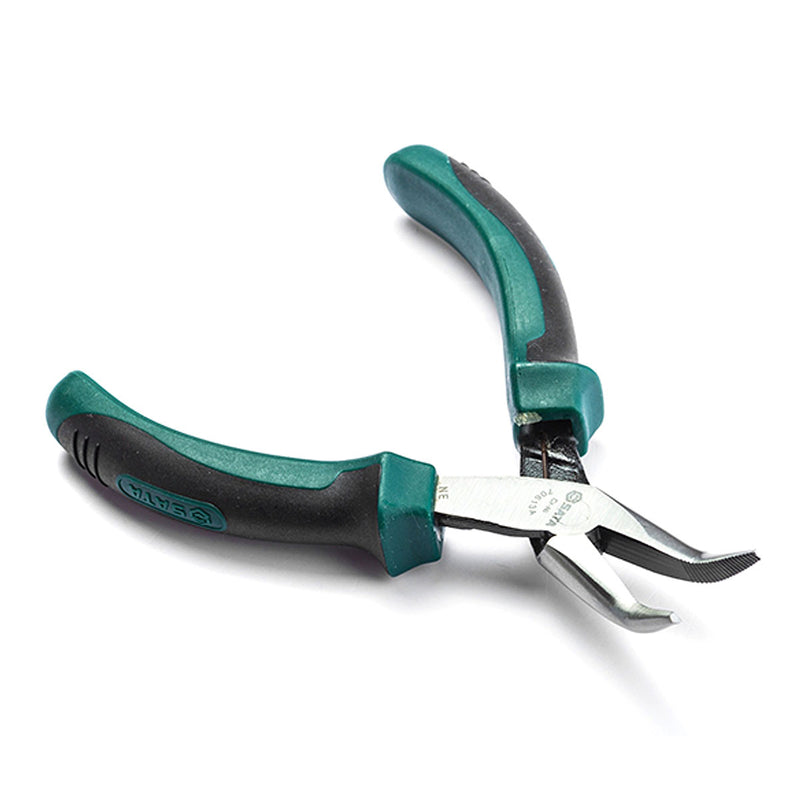 5.5 inch High Leverage Mini Bent Nose Pliers SATA 70613A