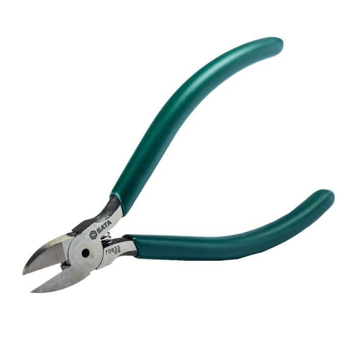 Kìm cắt linh kiện điện tử SATA 70633, chất liệu thép Cr-V kích thước 5 inch