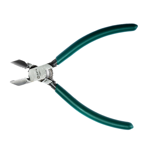 Kìm cắt tuốt dây điện tử SATA 70651 150mm tích hợp lỗ tuốt dây SATA, thép Cr-V, lò xo tự động.