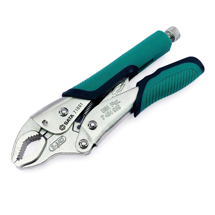 Kìm bấm chết hàm cong X-Streme SATA kích thước từ 7 inch - 10 inch cán cầm bọc cao su