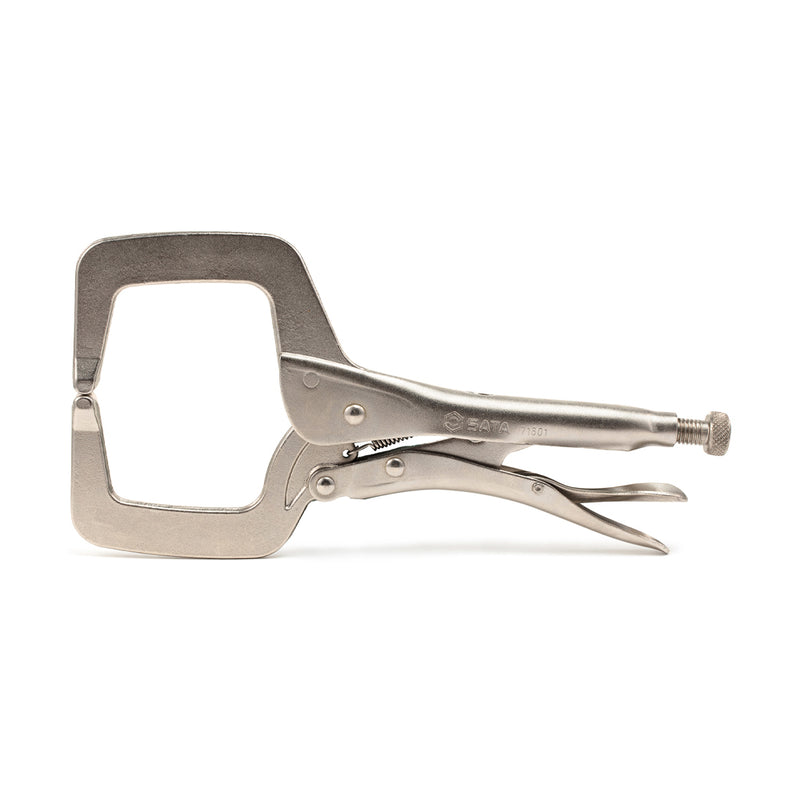 ロッキングプライヤー 11 inch C型ジョー SATA 71601