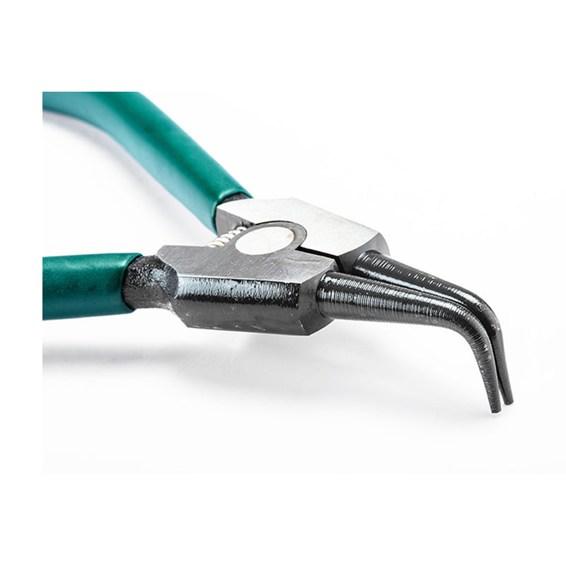 External Snap Ring Pliers 7 inch , Curved Tips SATA 72002