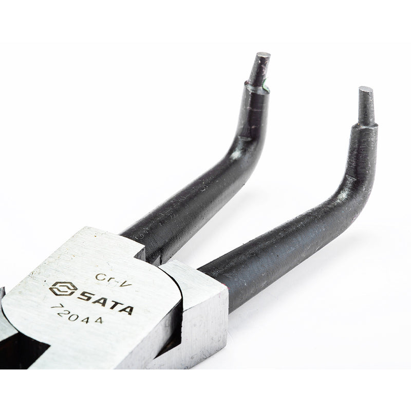 ドイツ式内径スナップリングプライヤー 13 inch、湾曲チップ SATA 72044