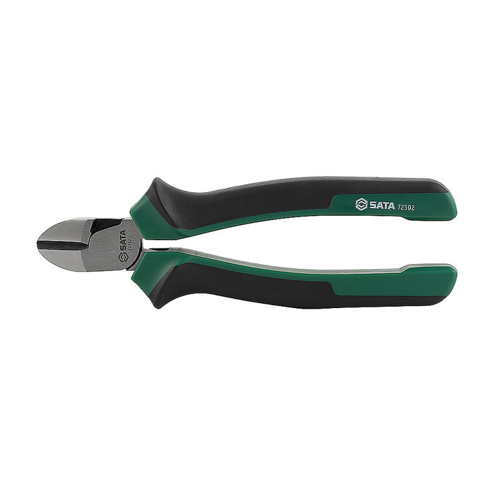 Kềm cắt đầu ngắn chất liệu thép Cr-V, chống trầy xước SATA