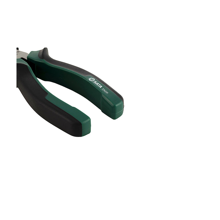 Kềm mũi nhọn , thép hợp kim cao cấp cho độ bền cao ,tay cầm hai tông màu, chống trượt, chống trầy xước SATA