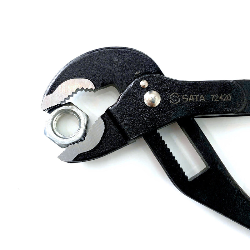 Quick Adjustment Groove Joint Pliers from 7 inch to 12 inch SATA