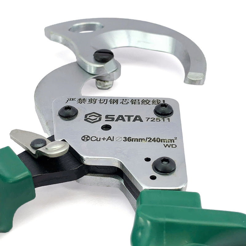 Kìm cắt cáp nhông SATA 72511 khả năng cắt tối đa 240mm²