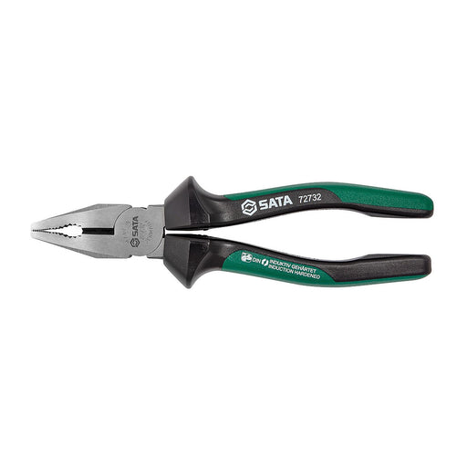 Kìm đa năng SATA 72732 200mm (8 inch) - Kìm kết hợp thép hợp kim cao cấp, tay cầm chống trượt, bền bỉ, chịu lực cắt tốt.