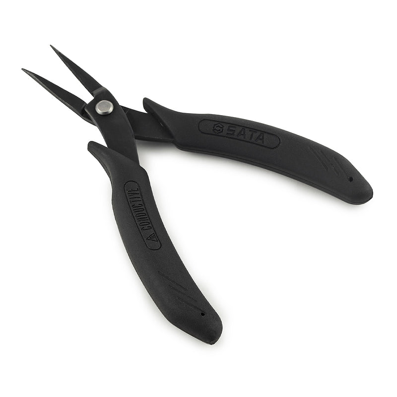 ESD Electronic Long Nose Pliers 5 inch SATA 75111 
