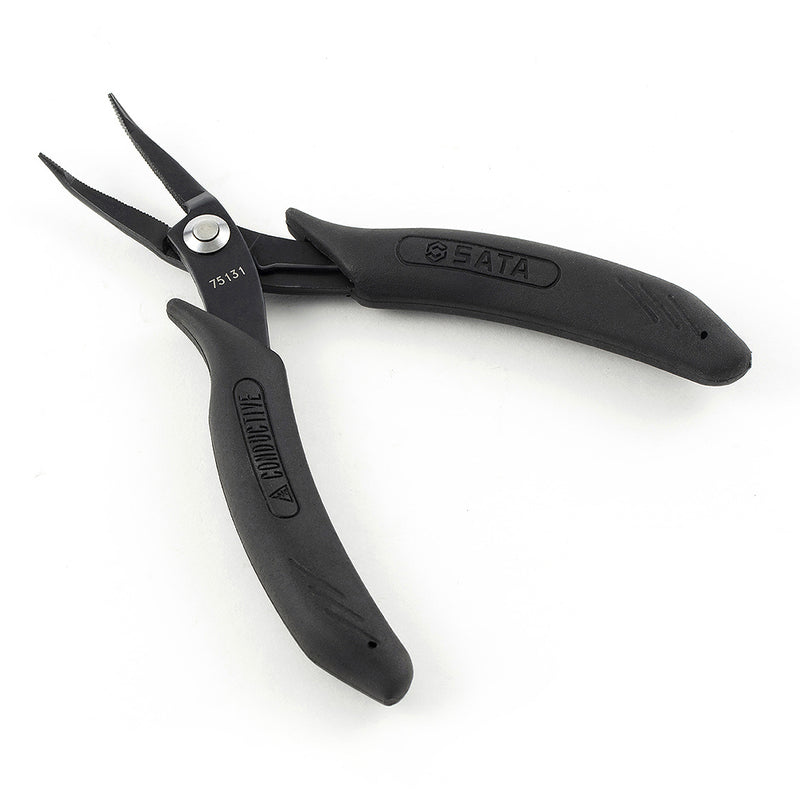防静电手柄弯嘴钳 5 inch SATA 75131