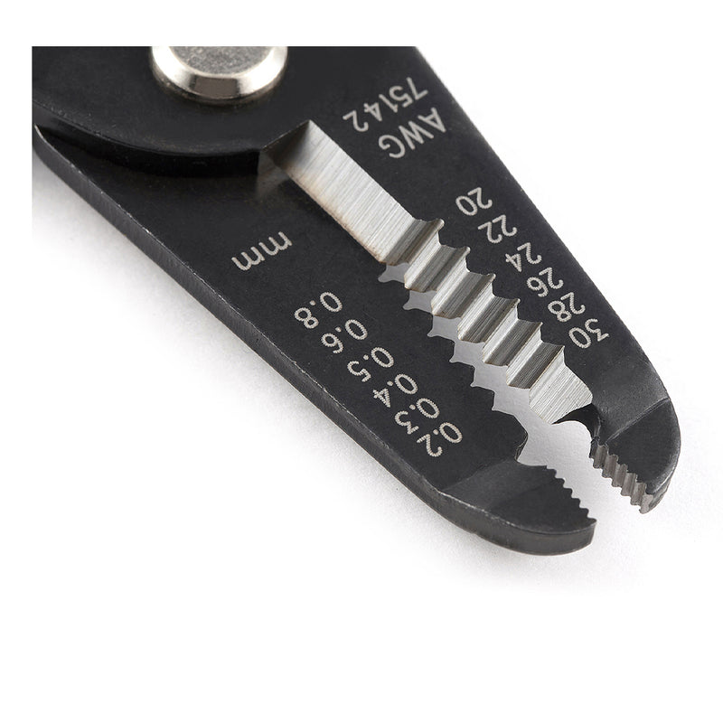 ESD ワイヤー ストリッパー 5 inch (0.8 ～ 2.6MM および 0.2 ～ 0.8mm) SATA
