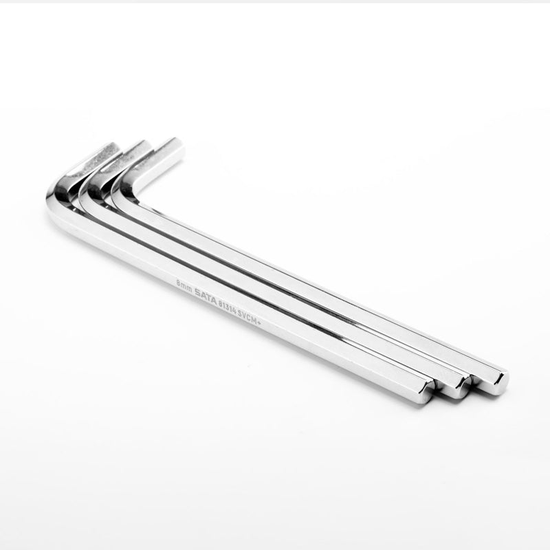 Long Arm Hex Key from 1.5mm to 17mm SATA