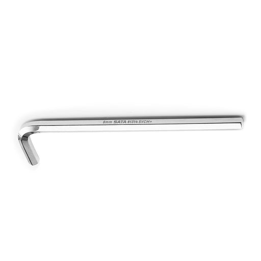 Chìa lục giác dài SATA 8mm SVCM+ đánh bóng gương đầu vát mép bền bỉ.