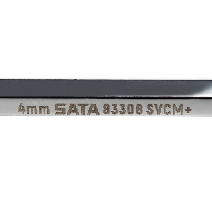 Cây lục giác SATA tay cầm chữ T số từ 2mm - 10mm, chất liệu bằng thép SVMC (cứng hơn 30% so với CRV)