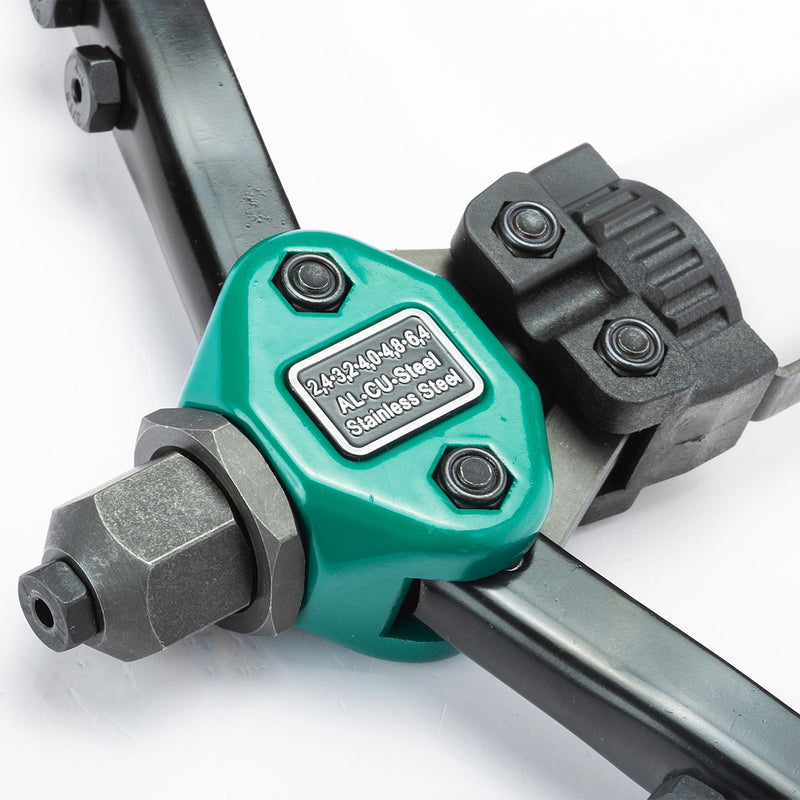 Kìm rút ri vê SATA chiều dài từ 280mm - 330mm, đinh ri vê tương thích từ 2.4mm - 6.4mm