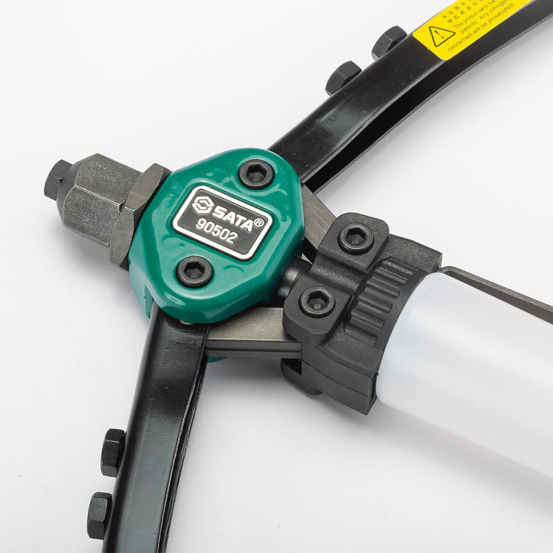 Kìm rút ri vê SATA chiều dài từ 280mm - 330mm, đinh ri vê tương thích từ 2.4mm - 6.4mm