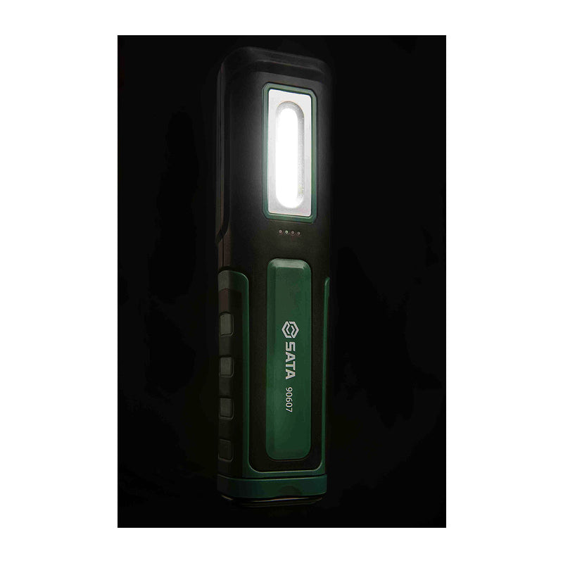 Đèn chiếu sáng SATA 90607 dạng gấp và tích hợp sạc không dây