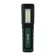 Đèn LED SATA 90607: Đèn pin công tác gập, sạc không dây, 600 lumen, IP65