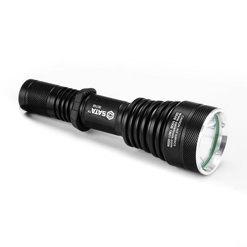 Đèn Pin sạc chiếu xa SATA 90748