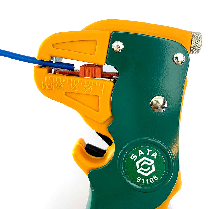 Automatic Wire Stripper with Cutter 6.5 inch SATA 91108