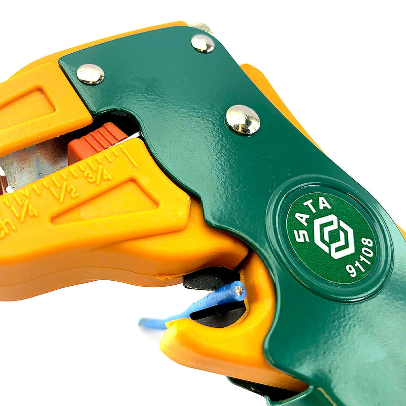 Automatic Wire Stripper with Cutter 6.5 inch SATA 91108