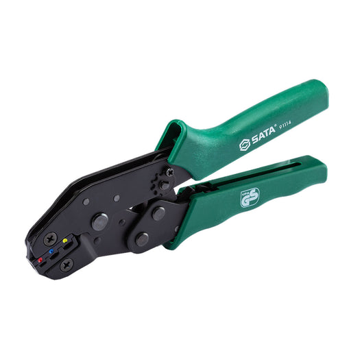 Kìm bấm cos SATA 91114, bấm cos bọc nhựa cách điện 0.25-2.5mm² chính xác, bền bỉ