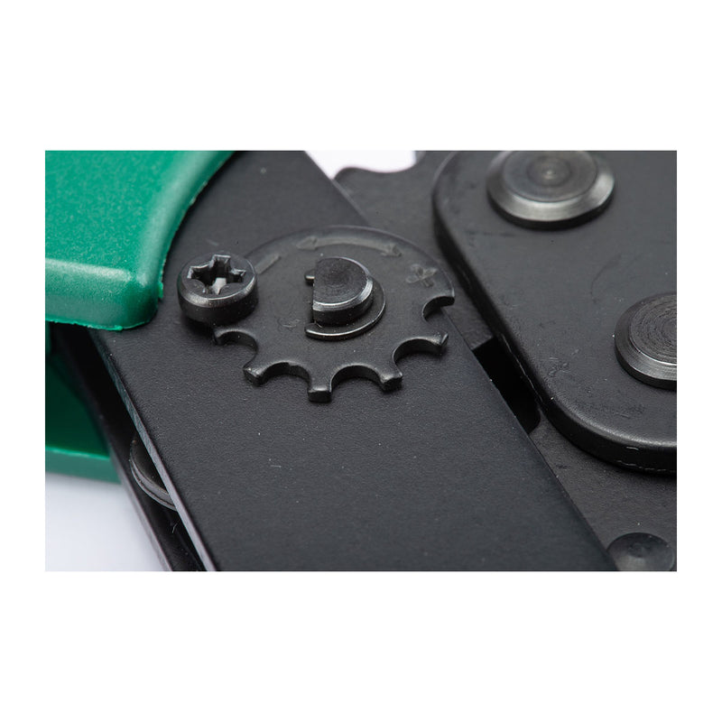 Kìm bấm cose 7.5 inch SATA 91117, cỡ dây 0.5mm - 1.5mm, dùng cho các đầu cose không có bọc nhựa