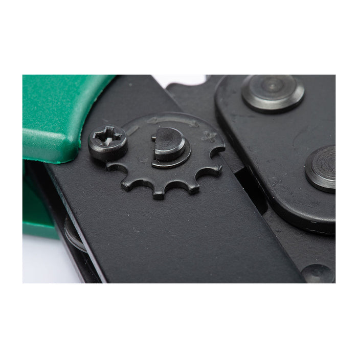 Kìm bấm cose 7.5 inch SATA 91117, cỡ dây 0.5mm - 1.5mm, dùng cho các đầu cose không có bọc nhựa