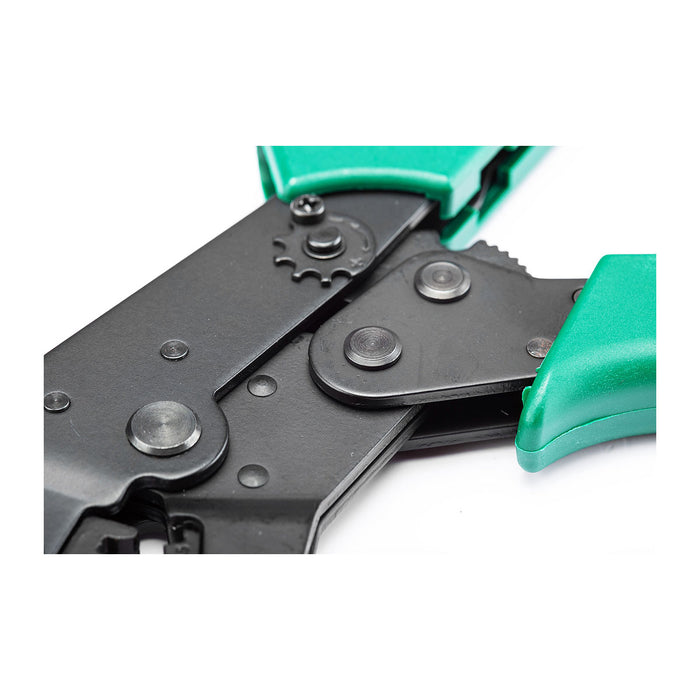 Kìm bấm cose 7.5 inch SATA 91117, cỡ dây 0.5mm - 1.5mm, dùng cho các đầu cose không có bọc nhựa