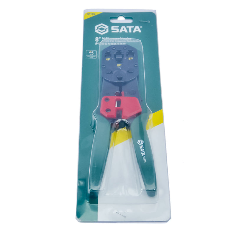 通信コネクタ用多目的圧着ペンチ 8 inch SATA 91119