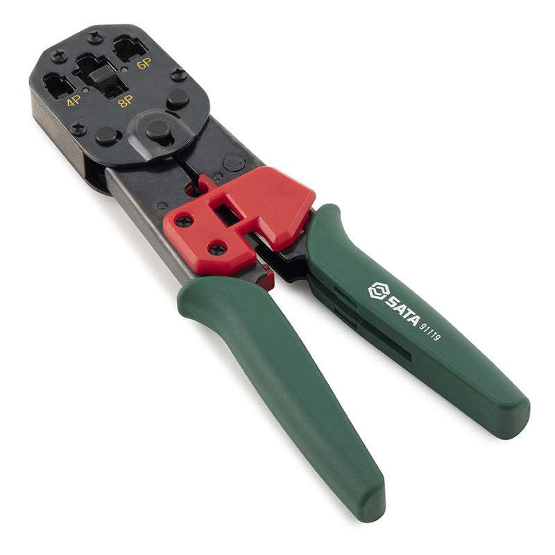 Kìm bấm cose mạng đa năng SATA 91119 kích thước 205mm