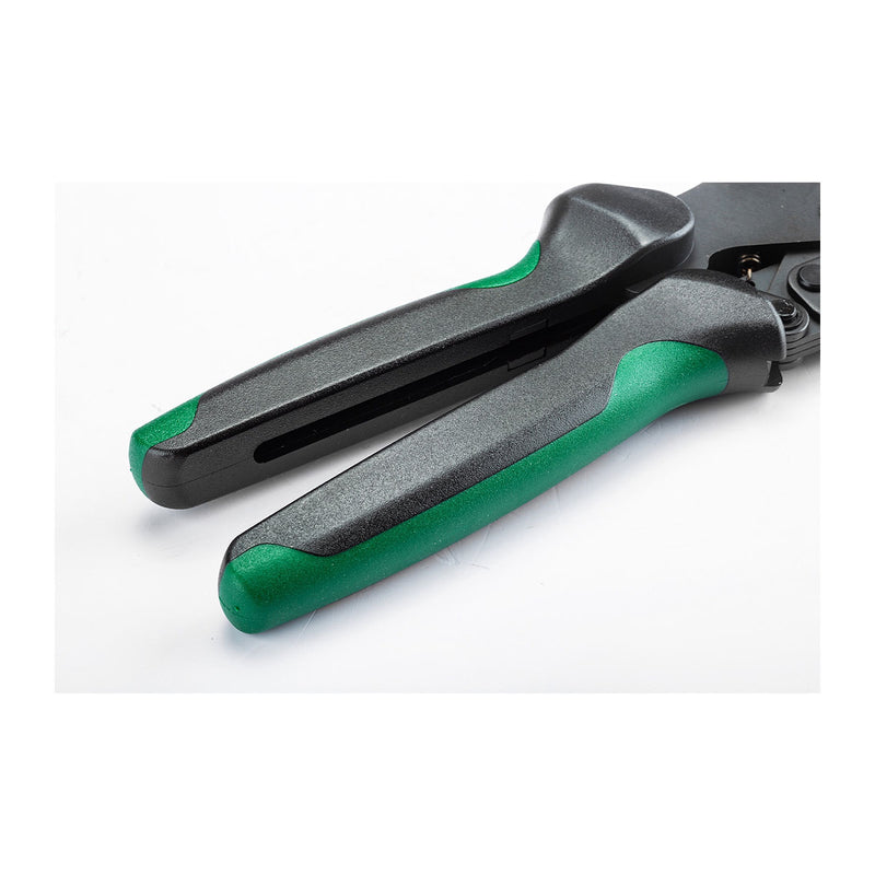 Kìm bấm cose 8.5 inch cao cấp SATA, cỡ dây từ 0.5mm - 10mm, dùng cho đầu cose không bọc nhựa. (Made in Germany)