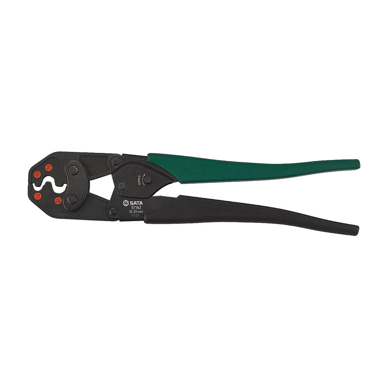 Crimping Pliers for Non-Insulated Terminals From 7 inches to 13 inches, crimping sizes from 0.5mm² to 35mm² SATA 
