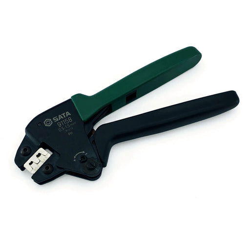 Kìm bấm cos ghim trần SATA trợ lực 0.25-6mm², bấm cose chính xác, tiết kiệm lực.