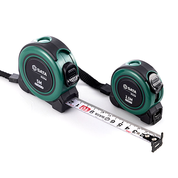 Thước cuộn thép 2 mặt số SATA chiều dài từ 3.5m - 7.5m